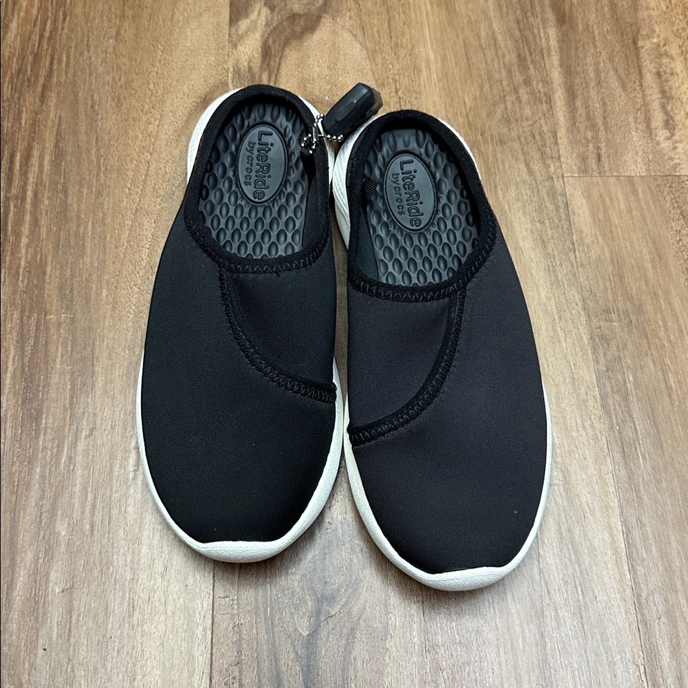Croc Black Slip-On Shoes